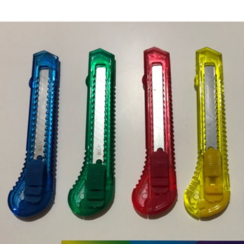 

pisau cutter 1 pcs pemotong besar transparan tajam