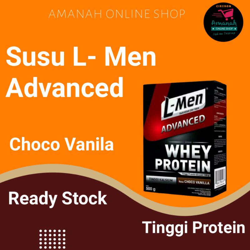 

Susu L-Men Advanced Formula Choco Vanilla 500gr