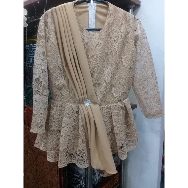 kebaya anak bahan broklat/kebaya anak ida