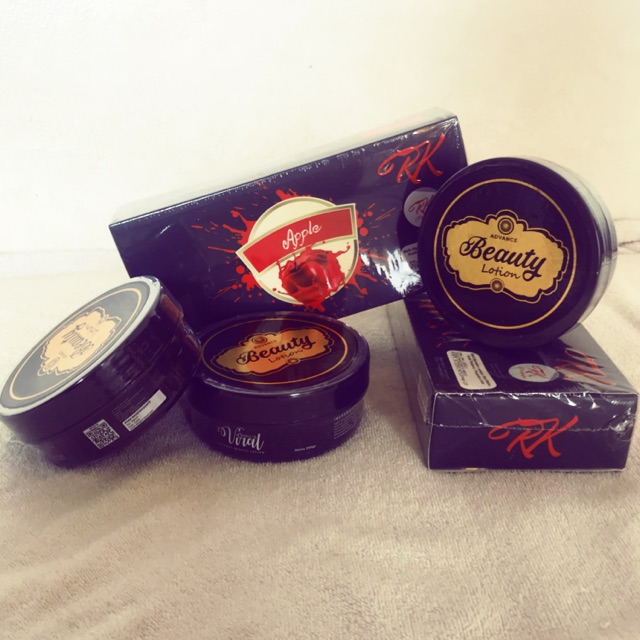 Rk vit collagen+Beauty lotion/rk vit/rk vit collagen apple/bl/rk kosmetik viral/anj/asli ori bpom