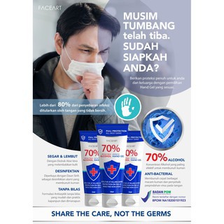 Faceart Hand Sanitizer Gel 50ml