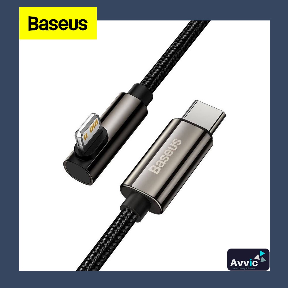 BASEUS Kabel Data Gaming Type C to iPhone PD Fast Charging 20W 1-2M