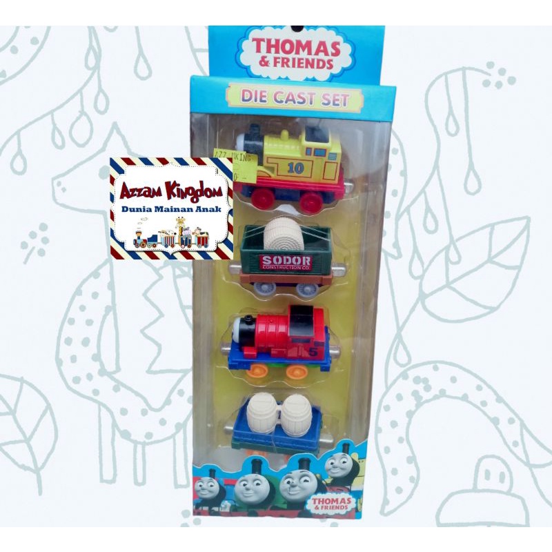 Die cast thomas. Die cast set thomas. thomas magnet. Die cast thomas isi 4pcs.