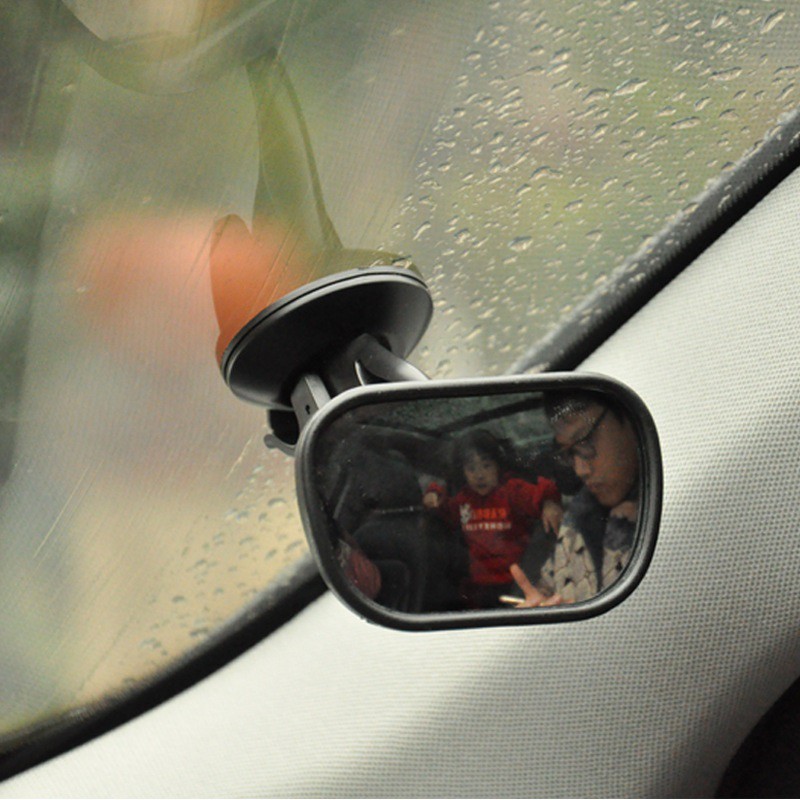 Cermin Cembung Interior Kabin Mobil untuk Pantau Anak Di Tempat Duduk Baris ke 2