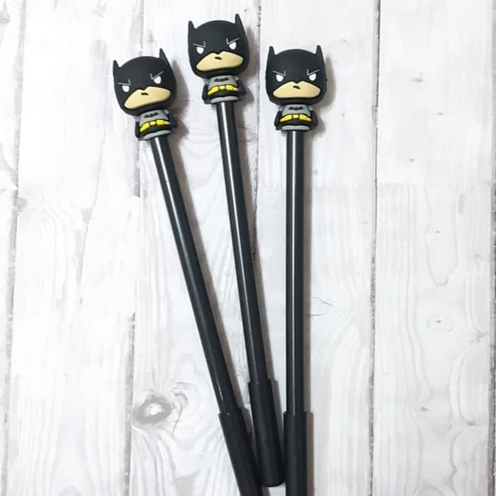 

PULPEN GEL FANCY UNIK LUCU MOTIF KARAKTER BATMAN