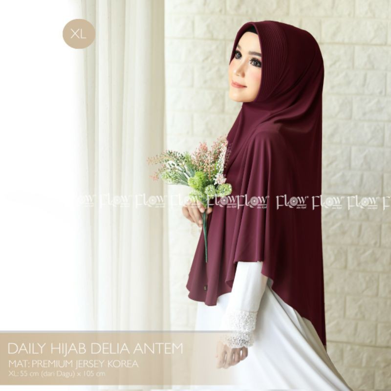 Hijab Delia Antem Original Flow