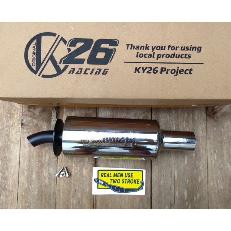 Silencer Only Original KY26 Type SR1 Untuk Knalpot Yamaha FIZR F1ZR Force1