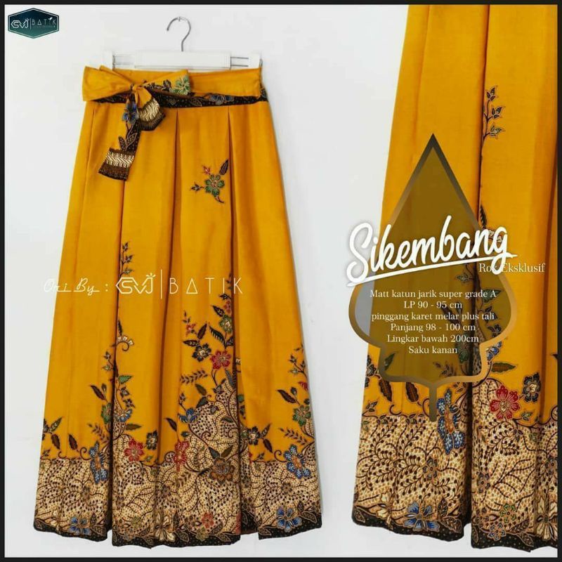 ROK BATIK MODERN / BAWAHAN ROK BATIK Sikembang