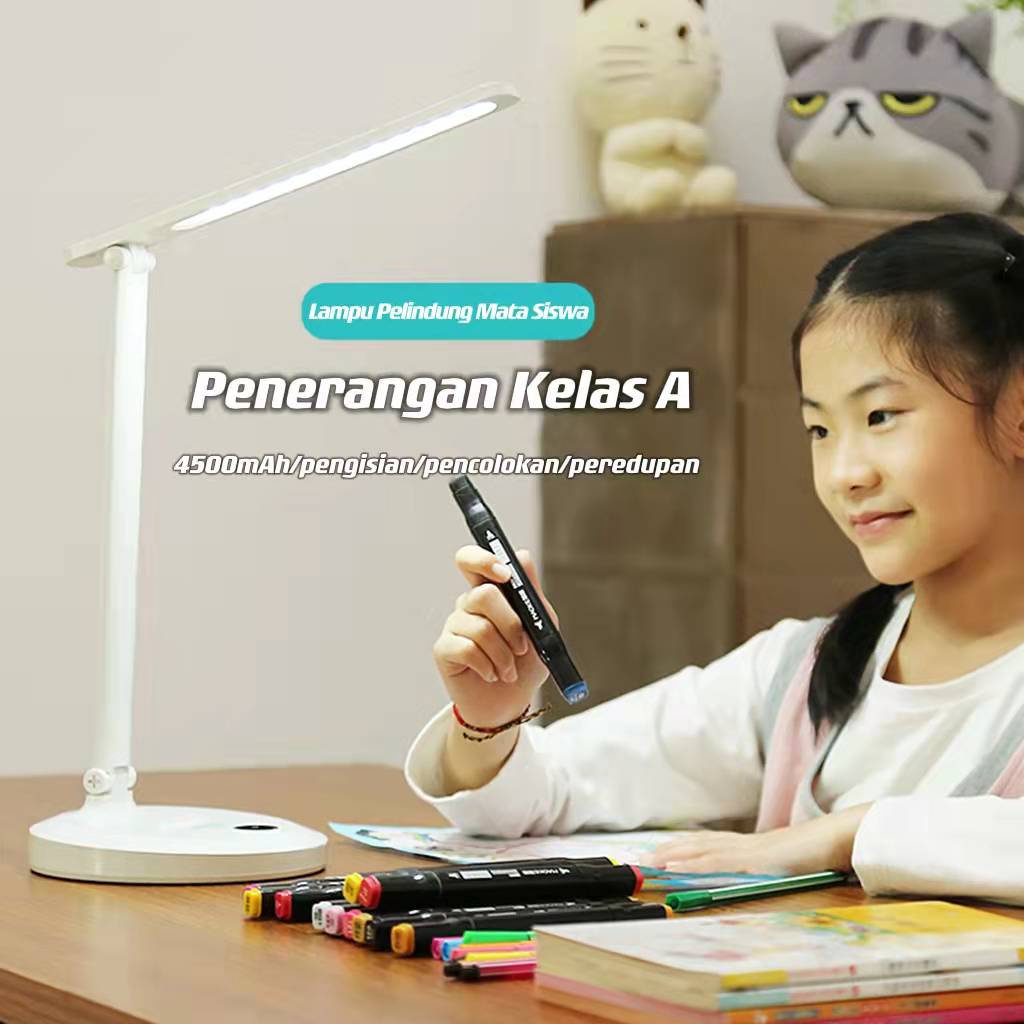 【LP002】Bintang Masa Depan Lampu X9s  Meja Belajar Baca Kerja Dapur Komputer Tidur LED Portable Charg