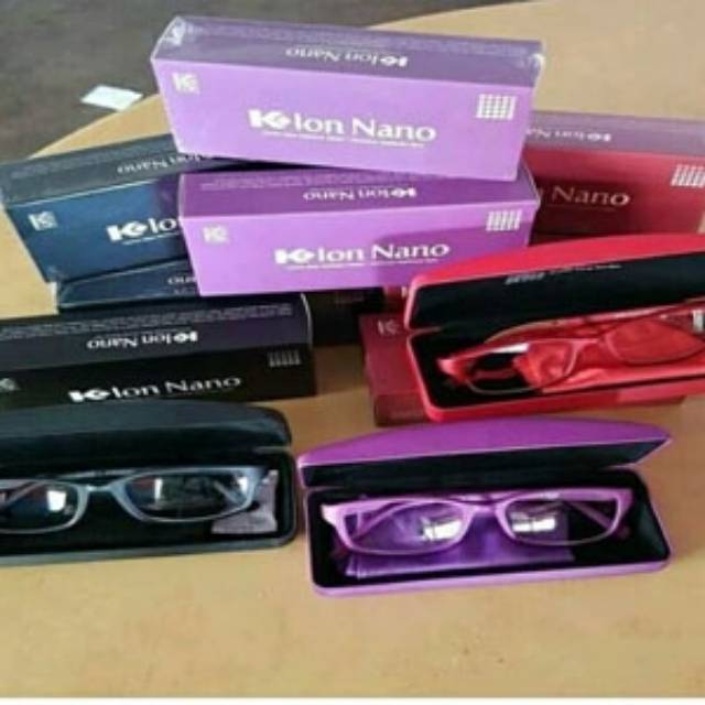 Kaca mata terapi K ion nano Original 100%