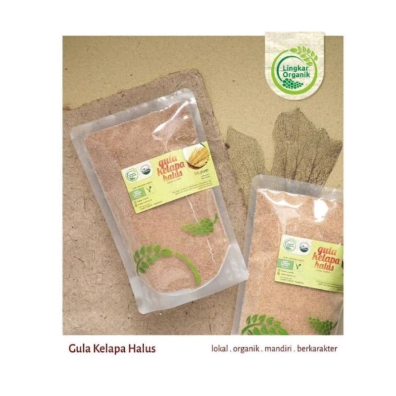 

Gula Kelapa Halus Organik 500gram|Gula Sehat Lingkar Organik|Banjarmasin