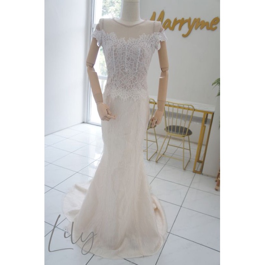 wedding gown gaun pengantin sewa - lily