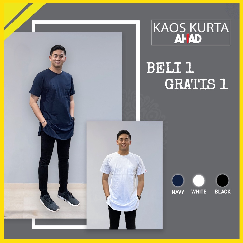 Kaos Kurta Ahad Beli 1 Gratis 1