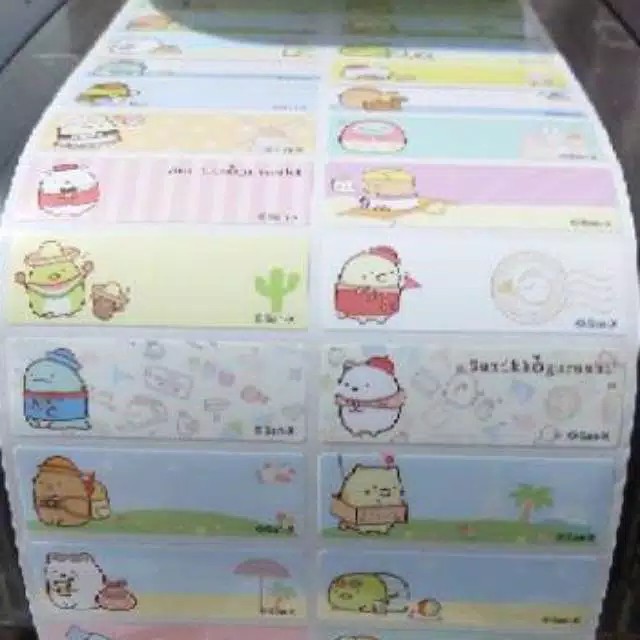 

LABEL NAMA PREMIUM ORI SUMIKKO GURASHI and partners