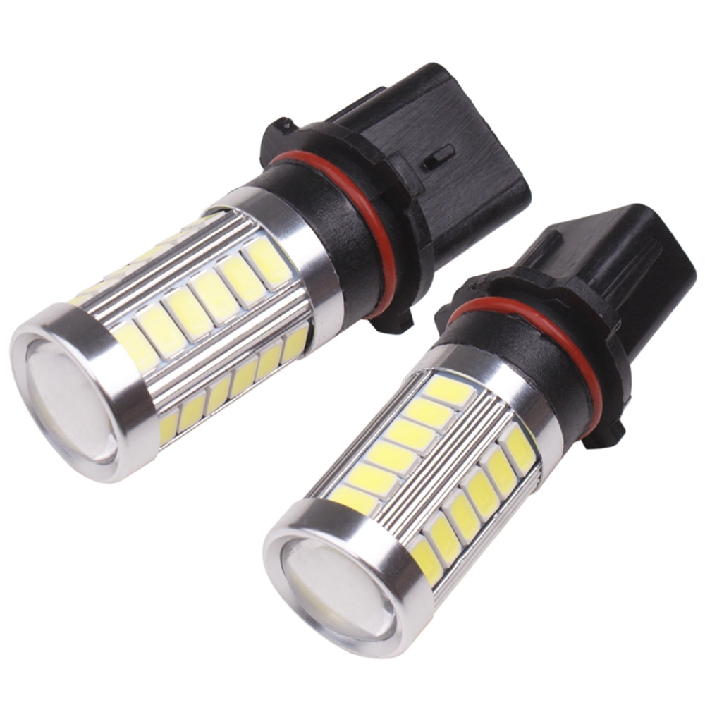 Lanfy 1pc Bohlam 33-led 12v P13W Super Terang Untuk Lampu Kabut / Drl / Rem Mobil Power