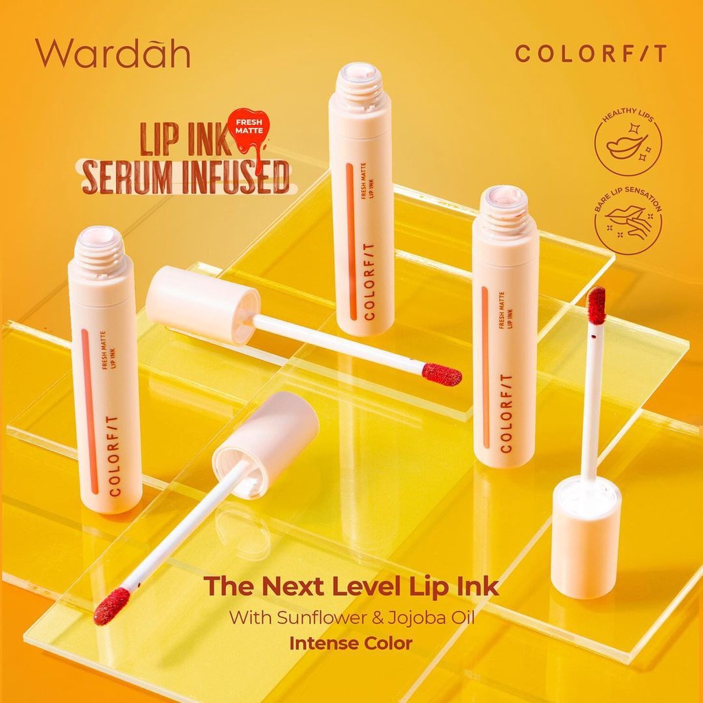 Wardah Colorfit Fresh Matte Lip Ink 4gr