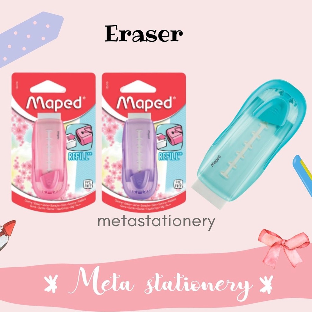 

Penghapus / Eraser Gom stick Pastel Maped