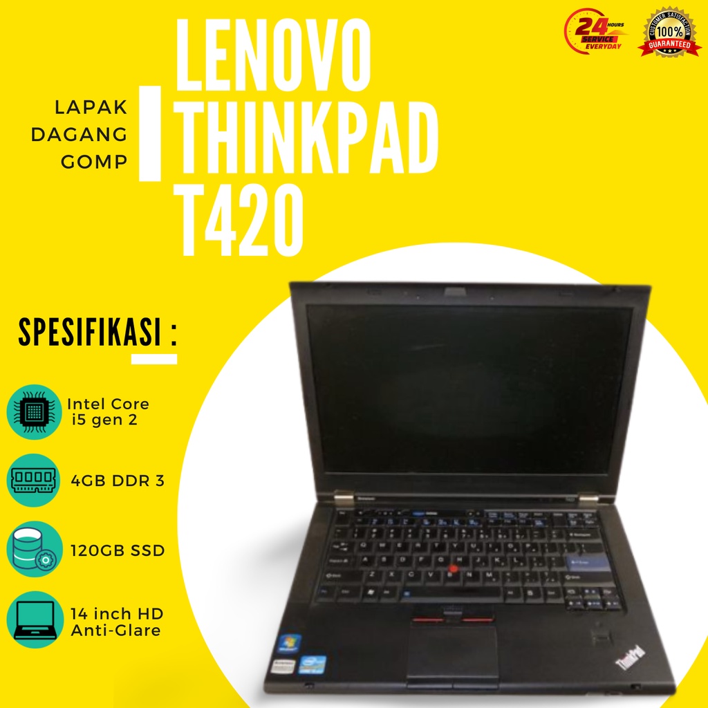 Lenovo Thinkpad T420 T430 T450 Core i5