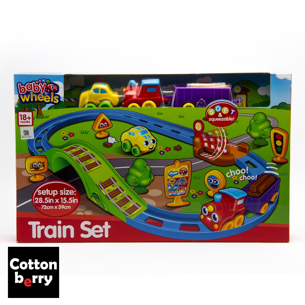 baby wheels train set