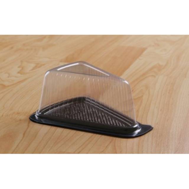 Tray Mika Kue Tart Segitiga (isi 50pcs) Ukuran Kecil / Segitiga Mini / Tart Mini / Mika Mille Crepes