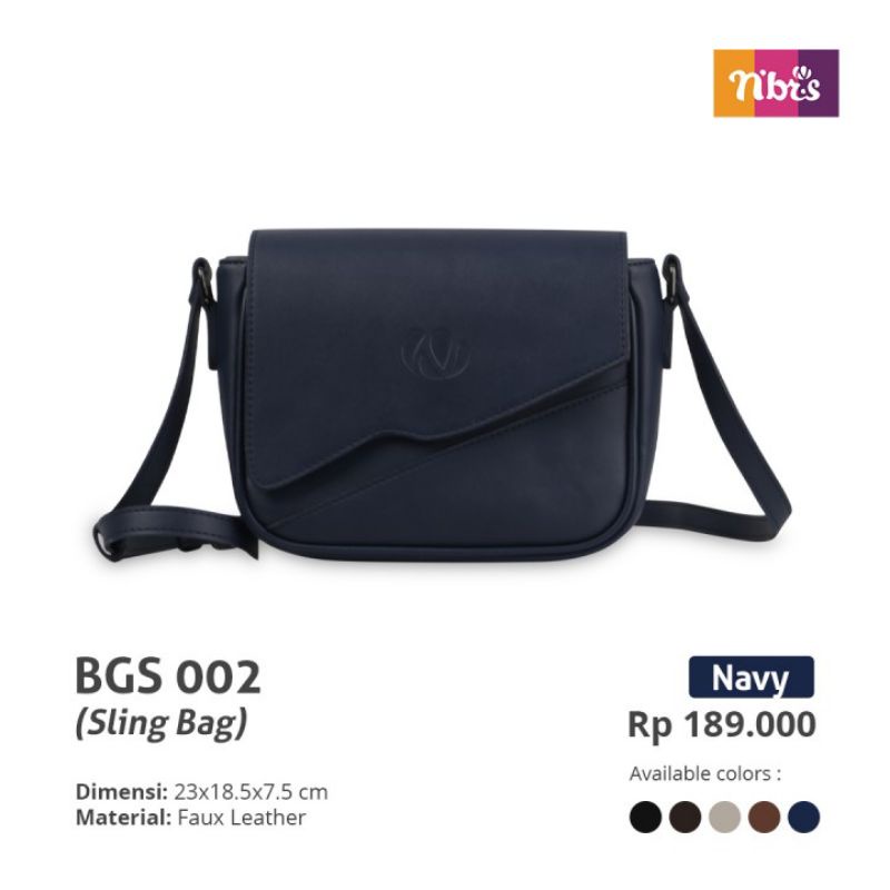 Nibras Tas Selempang Wanita BGS 002