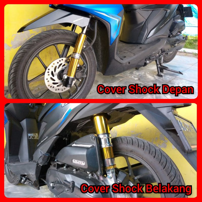 Cover Shock Depan dan Belakang Vario Beat Scoopy Genio Vario160