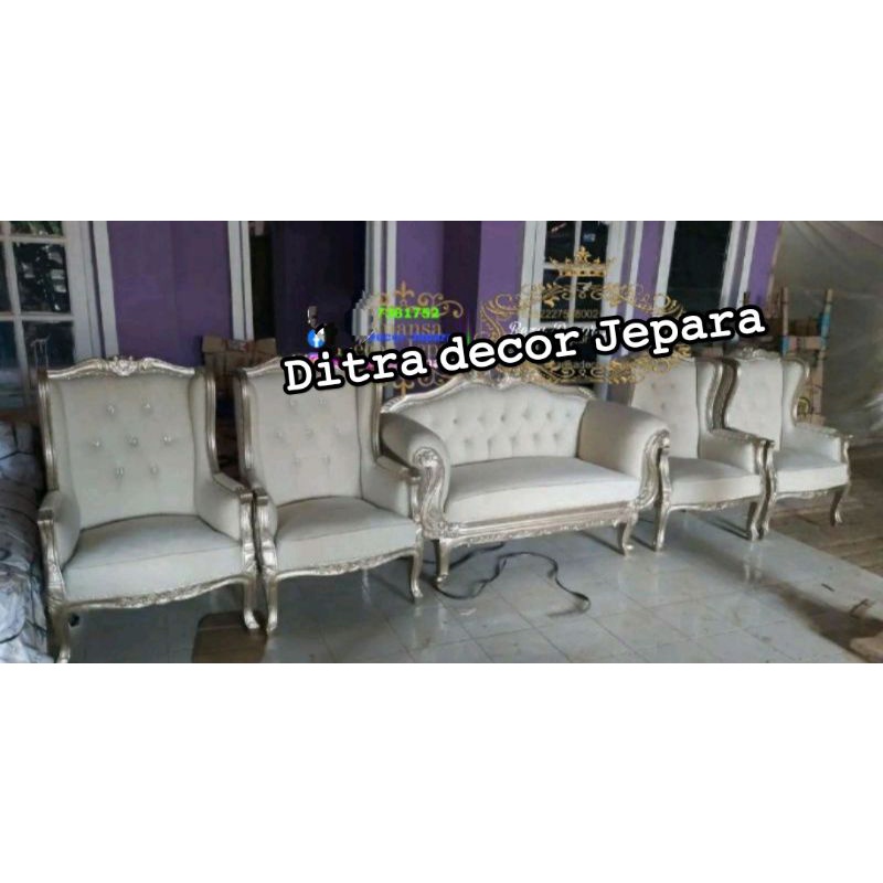 kursi pelaminan / kursi manten / sofa pelaminan / sofa manten / kursi pelaminan
