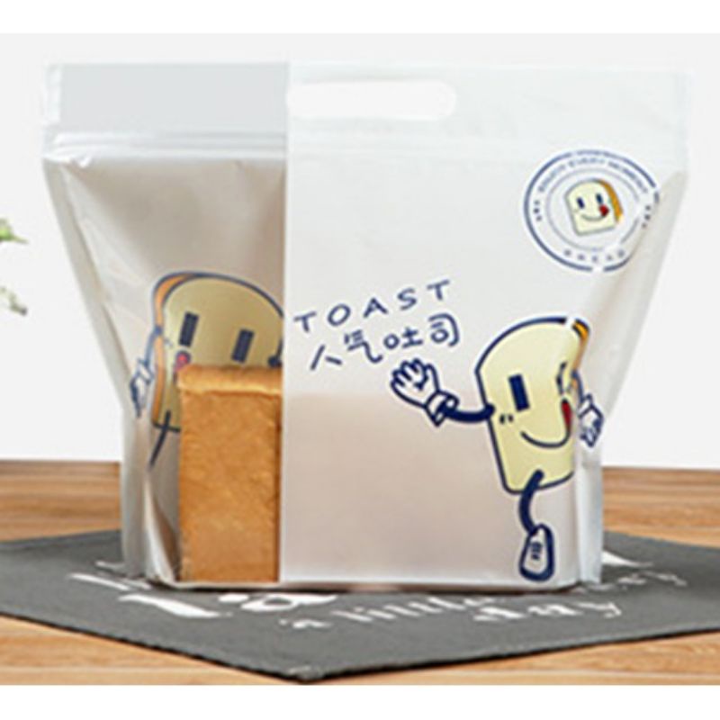 PLASTIK ROTI ZIPLOCK - RANDOM MOTIF