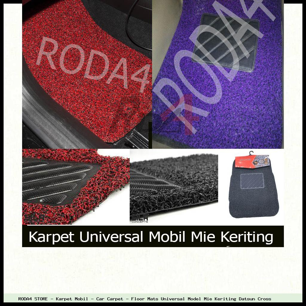 Karpet Mobil - Car Carpet - Floor Mats Universal Model Mie Keriting Datsun Cross