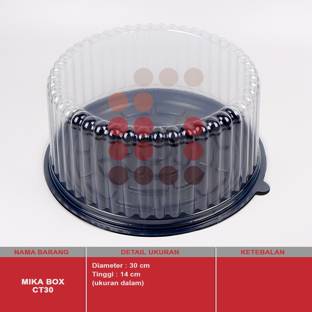 MIKA BOX BOLU / KUE TART CT28 &amp; CT30