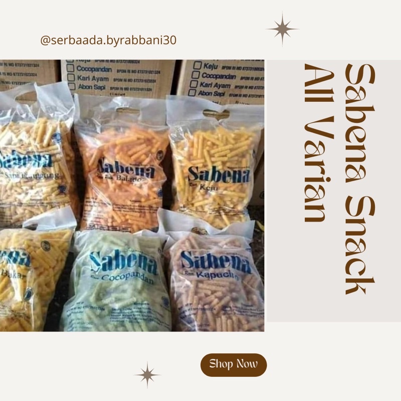 

Sabena Snack Makanan Ringan All Variant 380 gr