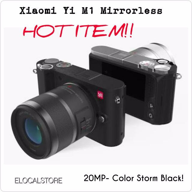 NEW Xiaomi Yi M1 Mirrorless Digital Camera 12 40mm F3 5 5 6 Lens Black R94