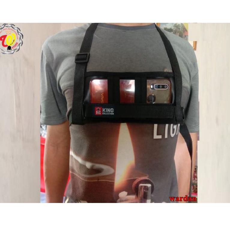 SDW.337044 ▪ Holder HP Motor untuk Video Vlog HP  - Chest Strap HP - Phone Holder Motor - Chest Stra