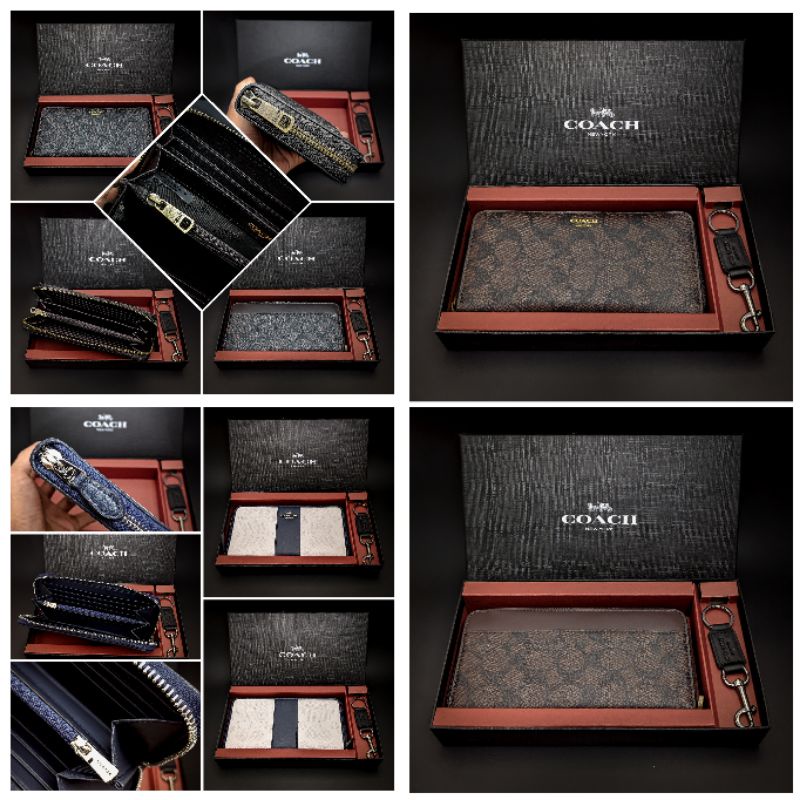 Dompet panjang Coach / Long Wallet Coach F54632 in Signature