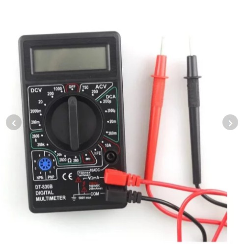 MULTIMETER - AVOMETER - MULTITESTER DIGITAL DT-830B DT830B ALAT PENGUKUR AKURAT