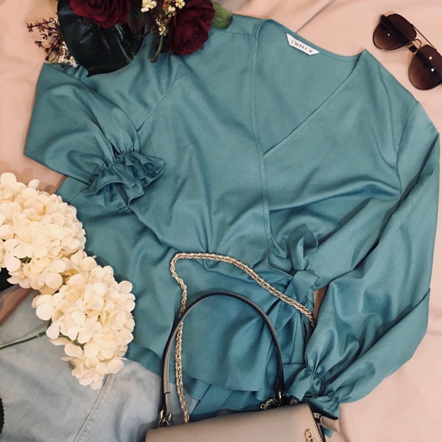 L’more Blouse peppermint preloved