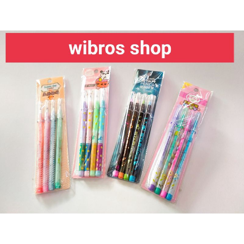 

Pensil Bensia Set/Pensil Susun/Pensil Sambung