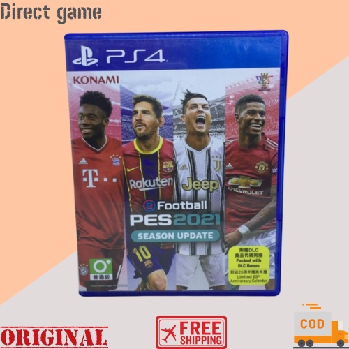 BD PS4 PES 2021 PES 21 PES2021 PES21Reg 3 / Kaset PS4  PES 2021