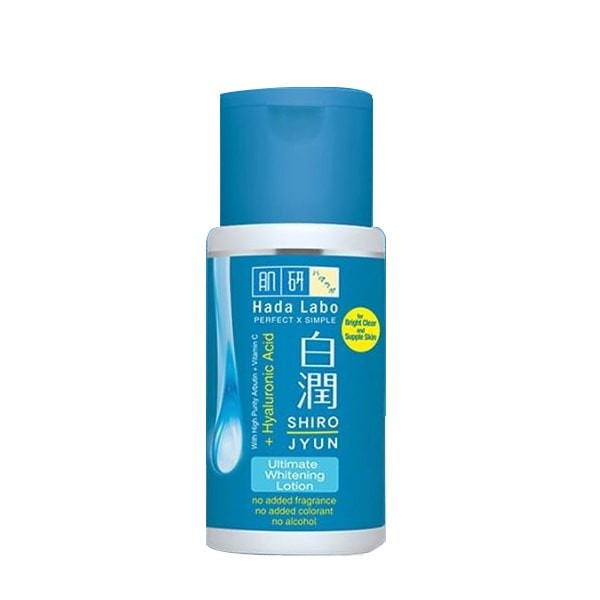 HADA LABO Shiro Jyun Ultimate Whitening Lotion 100ml (biru terang)