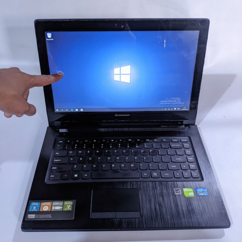 laptop Touchscreen lenovo Ideapad G400s - core i5 ram 8gb - Dual vga Nvidia GT 720m