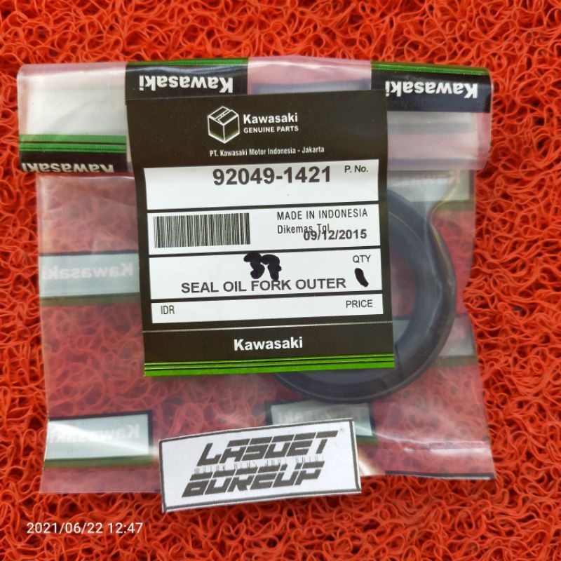 SEAL SHOCK FORK HALU HALU DEPAN KAWASAKI NINJA RR NINJA 4 TAK 250 4T MONO FI KARBU NEW ORI ORIGINAL