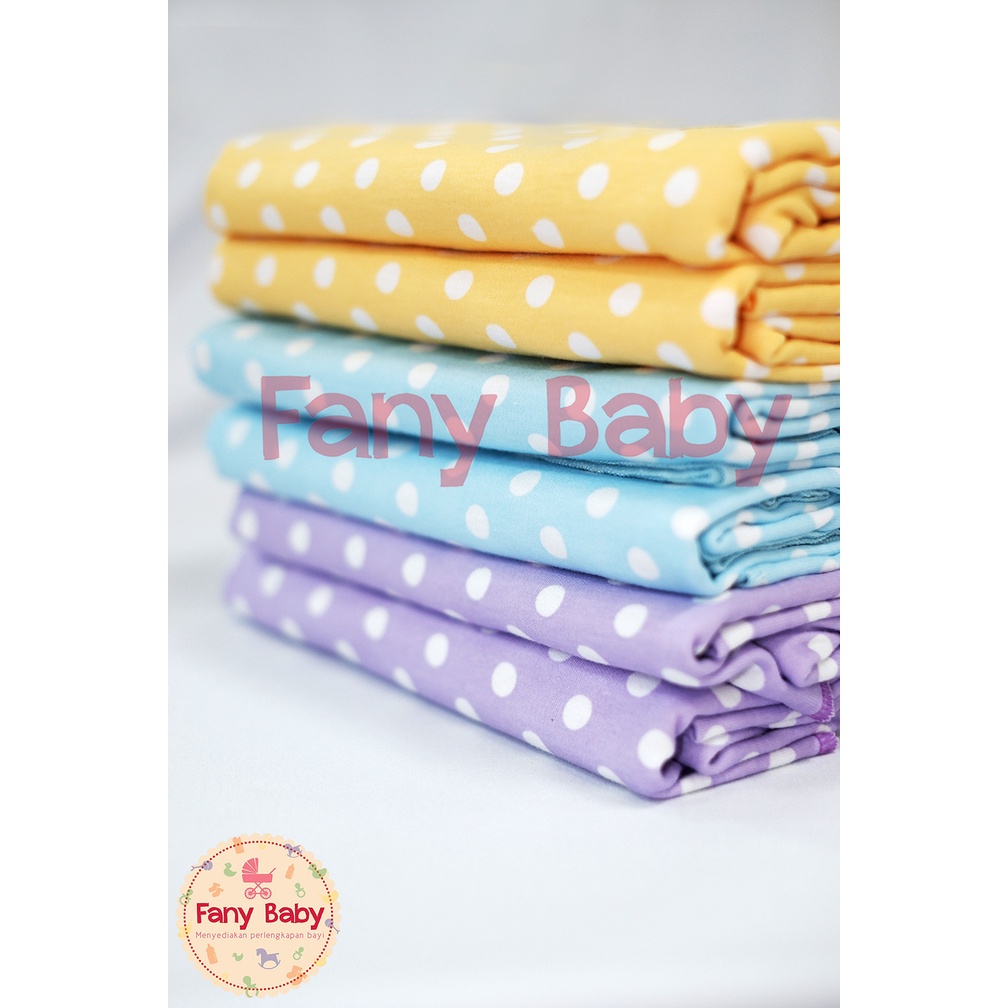 LITTLE QUEEN ALAS OMPOL KAIN MOTIF WARNA PER 6PCS ( UNISEX )