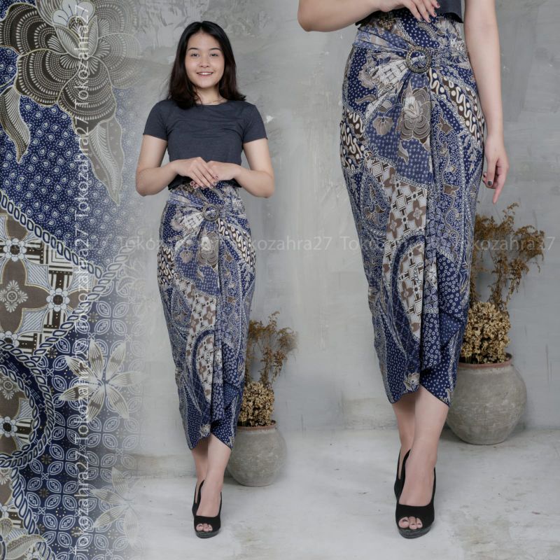 Rok Lilit Batik VOL.2 Bawahan Tradisional Bawahan Kebaya Rok Serut Rok Batik Instant Motif Terbaru