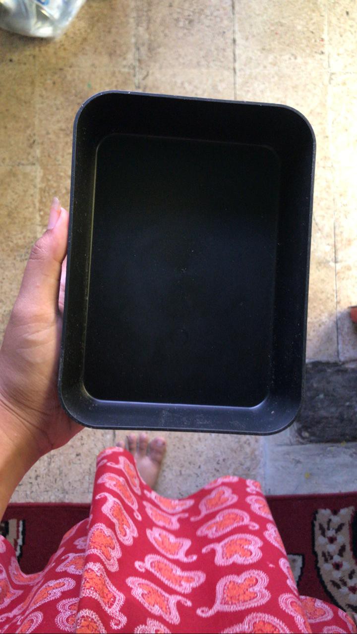 Montessori Tray M/ Nampan Plastik Display M Tray Plastik Wadah Saji Organizer Plastik Tray