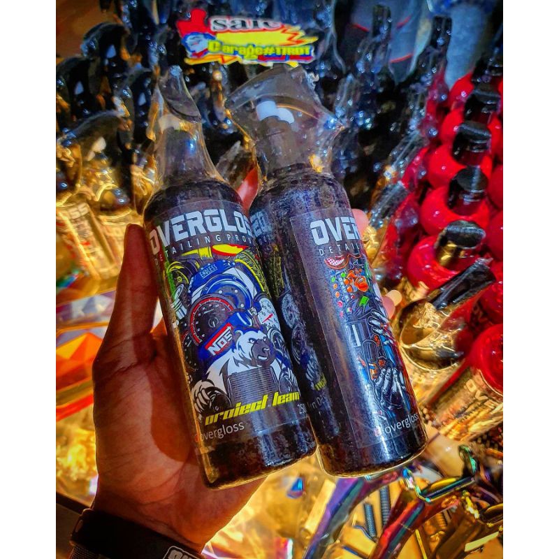 Overgloss Spray Premium Silicone Detailing Pengkilap Body Alus Deck Kasar Semir Ban Multiguna Dll.