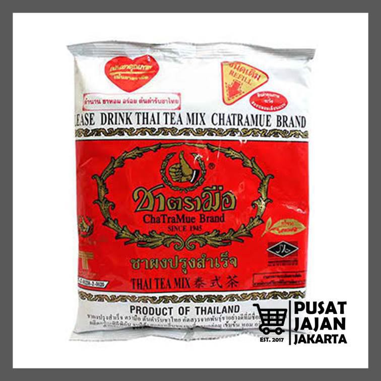 Jual Thai Tea Mix Chatramue Brand Number One Thailand 400 gr Bubuk ...