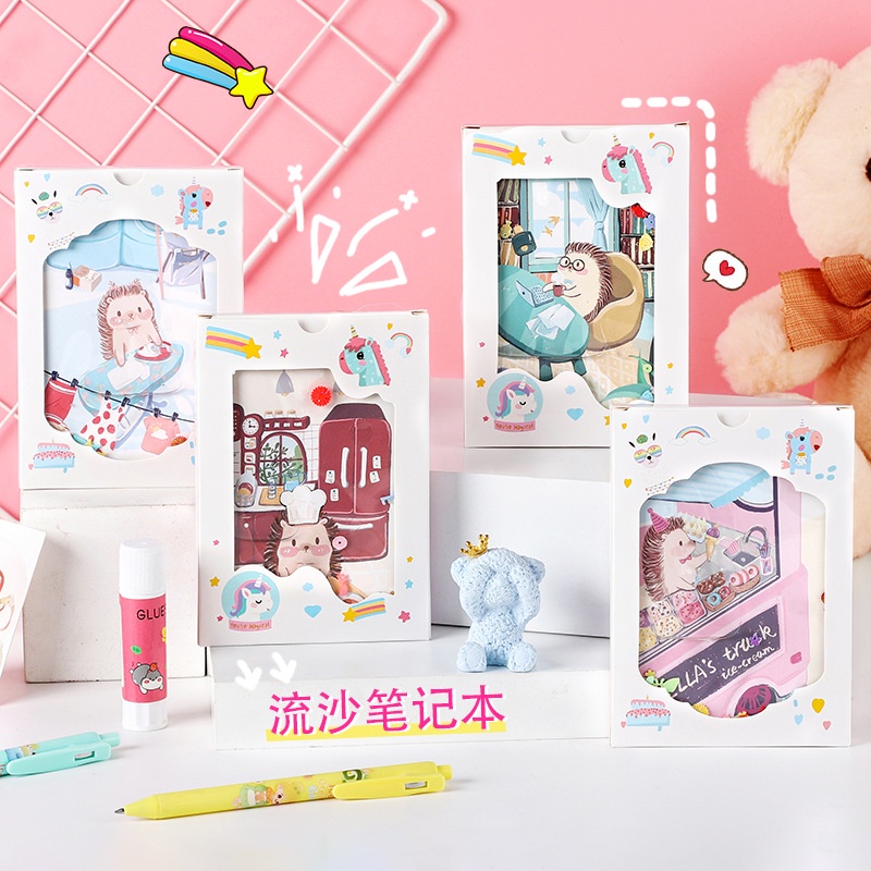 

Buku Notebook Lucu Diary Agenda cute Varian Manik dan Air
