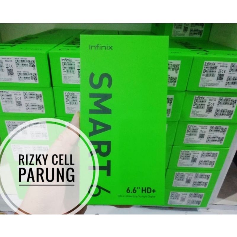 handphone/hp infinix smart 6 ram 2/32
