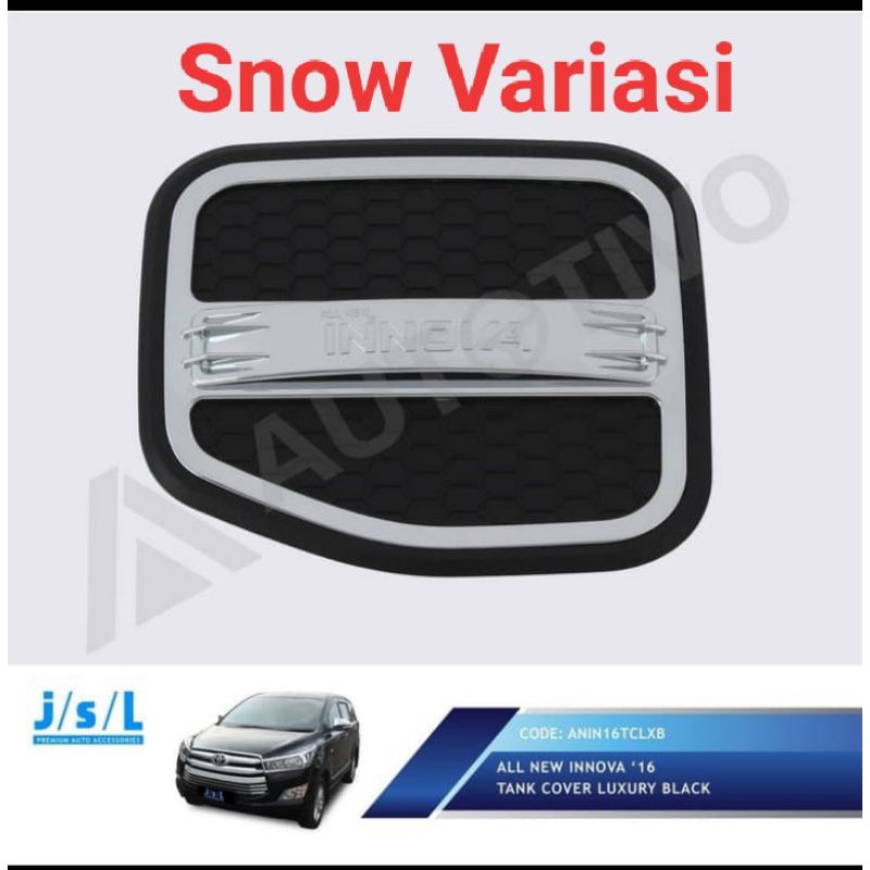 All New Innova tutup tangki mobil tank cover luxury black JSL