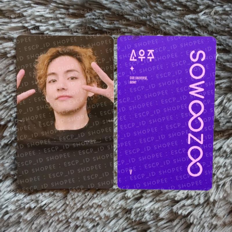 Ready : Photo Card BTS V - Muster Sowoozoo | Random Photocard | rpc swz Kim Taehyung